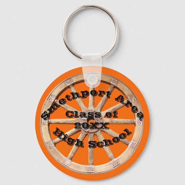Smethport High School Class of 20XX Key Ring (Front)