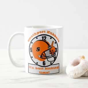 Smethport Hubbers Butt Kicking Time Personalised Coffee Mug