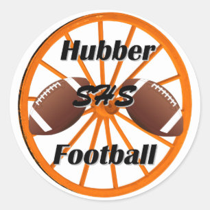 Smethport Hubbers Football Fan Stickers