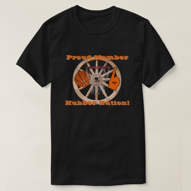 Smethport Hubbers Hubber Nation Basketball DK T-Shirt (Design Front)