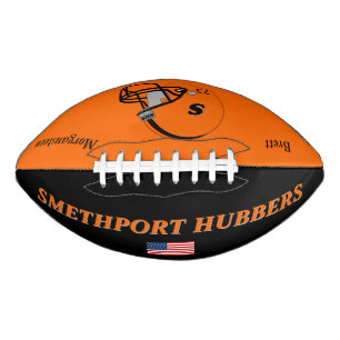 Smethport Hubbers Team Colours Personalised Player American Football