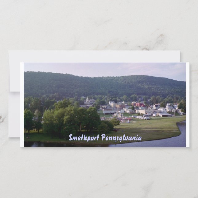 Smethport Pennsylvania Postcard (Front)