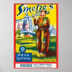 Smetje's Wine LabelEurope Poster