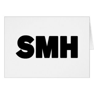 SMH   Text Slang Card