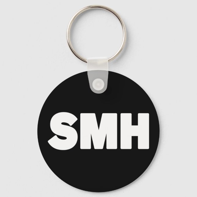SMH | Text Slang Keychain (Front)