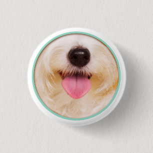 Smile! 3 Cm Round Badge
