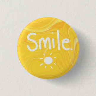 Smile 3 Cm Round Badge