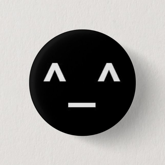 Smile! 3 Cm Round Badge (Front)