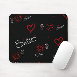 Smile And Be Happy Mouse Mat