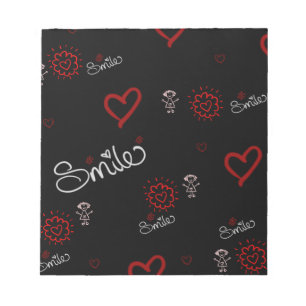 Smile And Be Happy Notepad