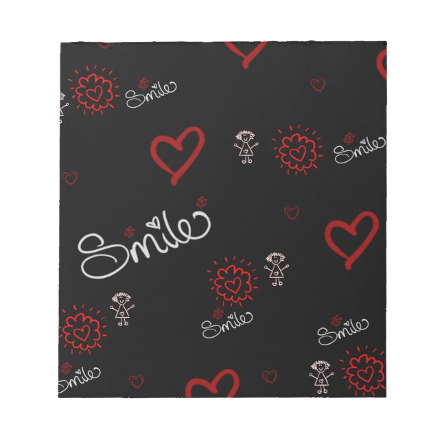 Smile And Be Happy Notepad (Front)