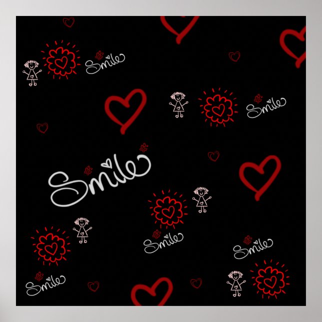 Smile And Be Happy Poster (Front)