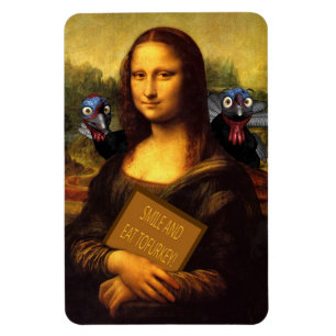 Smile And Eat Tofurkey Magnet