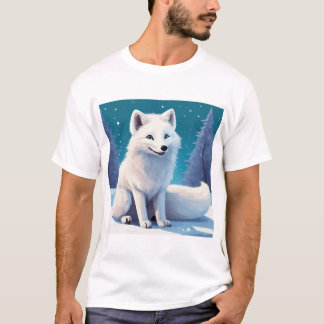 smile arctic Fox T-Shirt