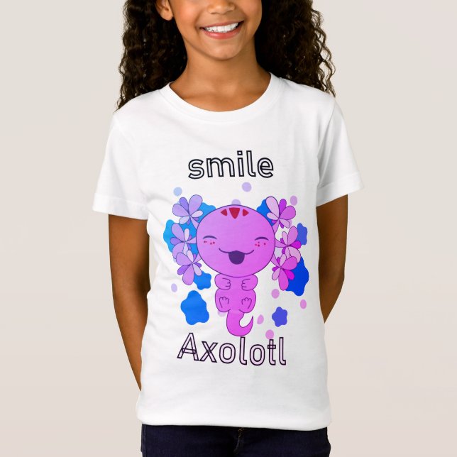 smile axolotl T-Shirt (Front)