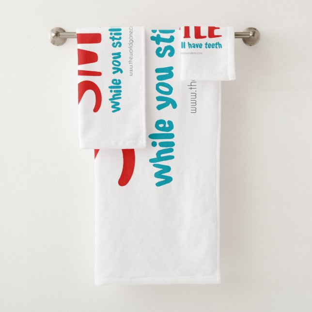 Smile Bath Towel Set (Insitu)
