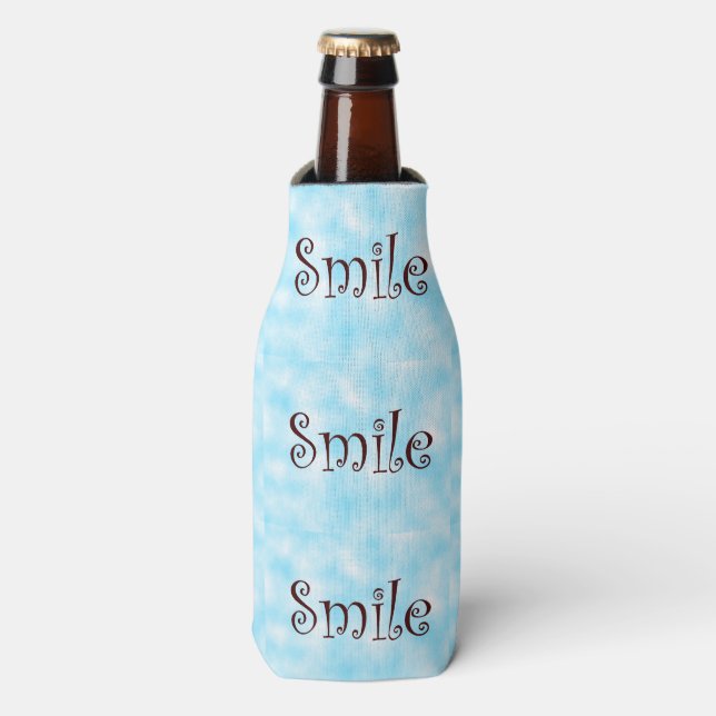 Smile-bottle/can cooler (Bottle Front)
