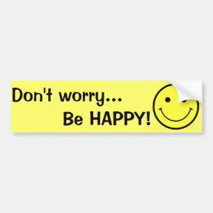 SMILE BUMPER STICKER