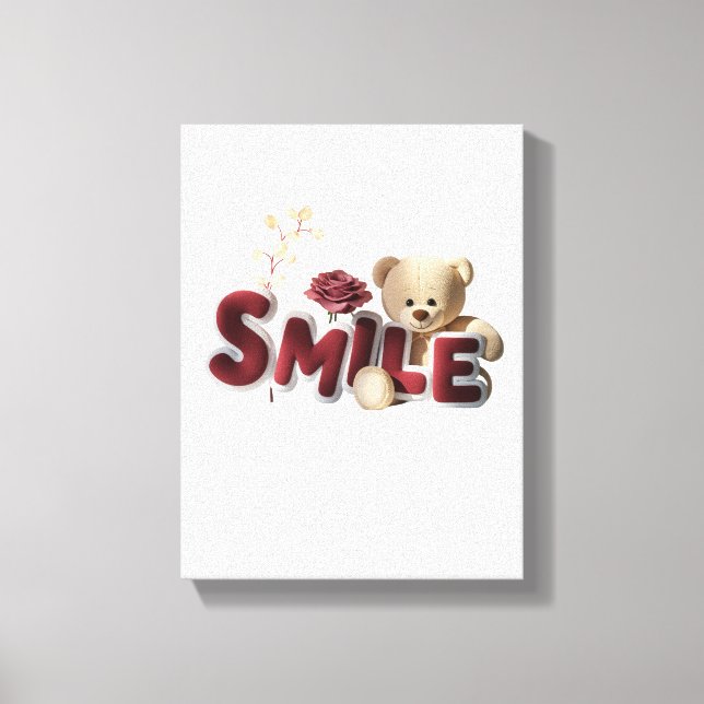 Smile Canvas Print (Front)