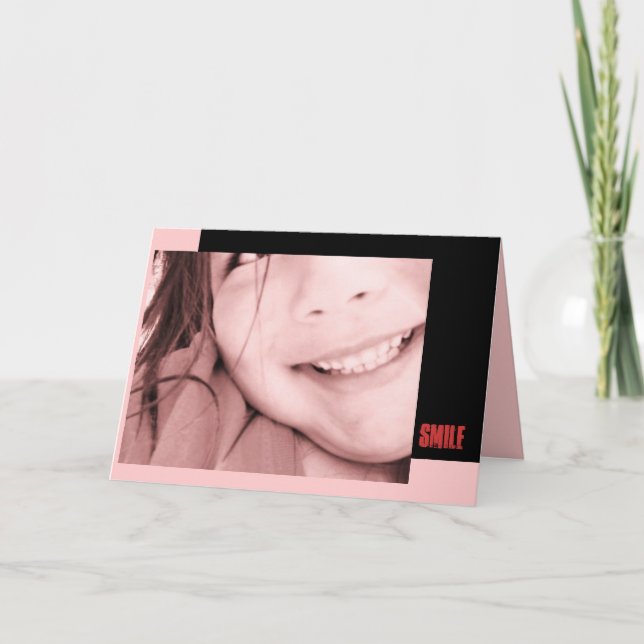 Smile... Card (Front)