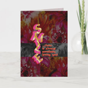 SMILE - Card Greeting, Note