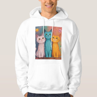 smile cats hoodie