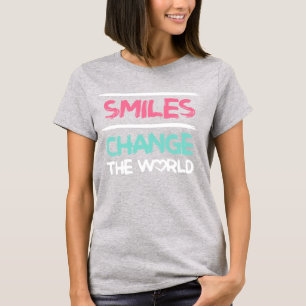"Smile change the World" T-Shirt