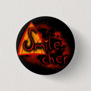 Smile, Cher :) 3 Cm Round Badge