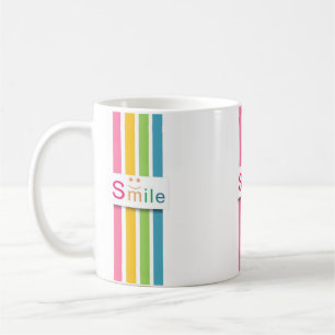 Smile 🌈 Choose Happy A Splash of Joy Color Your D Coffee Mug