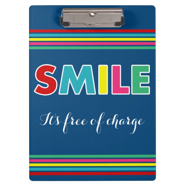 Smile! Clipboard (Front)
