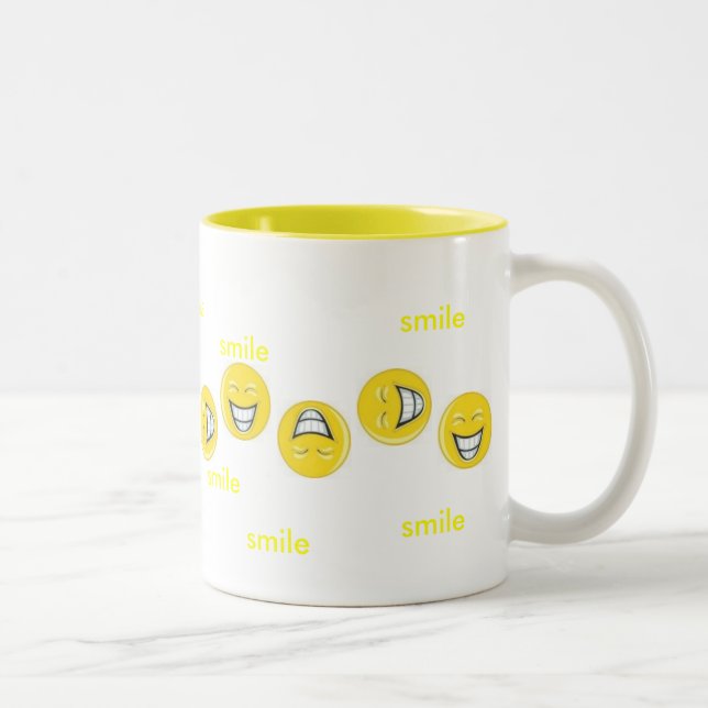 smile coffee mug (Right)