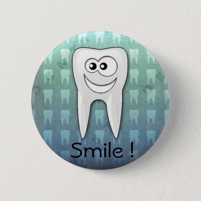 Smile cool dental hygienist pin (Front)