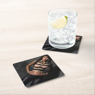 Smile Corner paper coaster