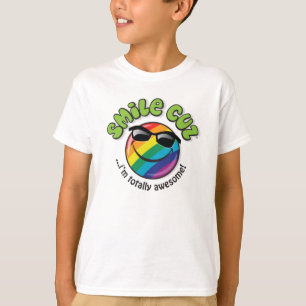 smile cuz ...i'm totally awesome! T-Shirt