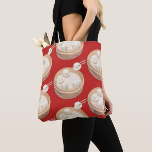Smile Dog – Xiao Long Bao Delight Tote Bag