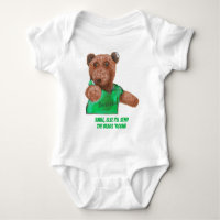 Smile else I'll send the bears 'round T-Shirt Baby