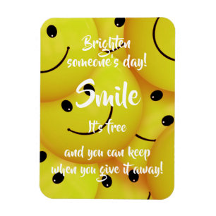 Smile, Encourage Kindness Magnet