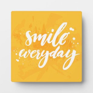 Smile Everyday Plaque