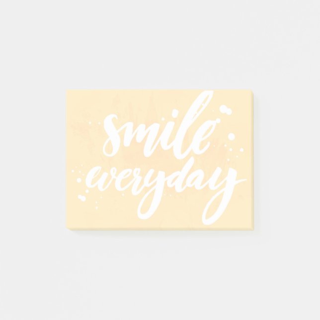 Smile Everyday Post-it Notes (Front)