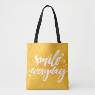 Smile Everyday Tote Bag