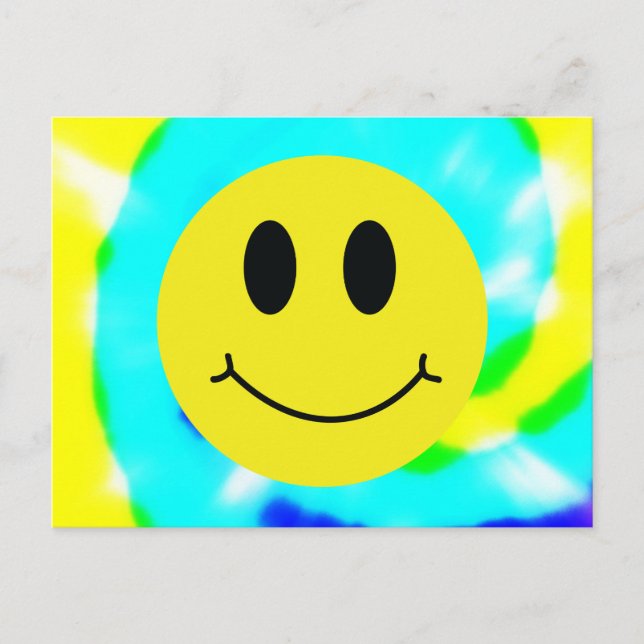 Smile Face Classic Postcard (Front)