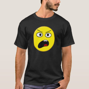 Smile Face Disgusted Appalled Shocked Repulsed Gra T-Shirt