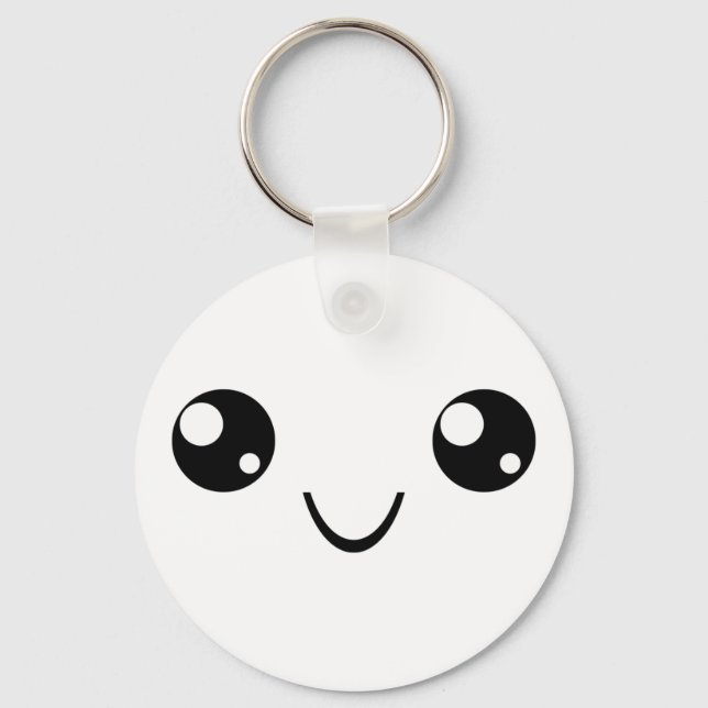 Smile Face Key Ring (Front)