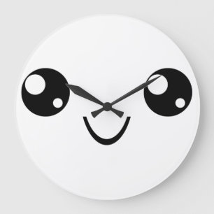 Smile Face Large Clock