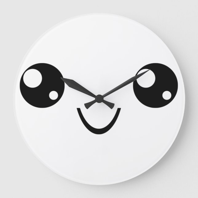 Smile Face Large Clock (Front)