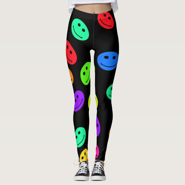 Smile Face Leggings (Front)