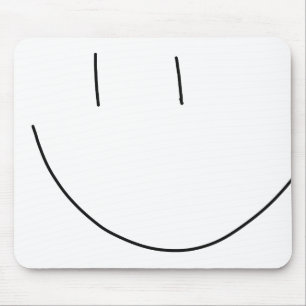 Smile Face Mouse Mat