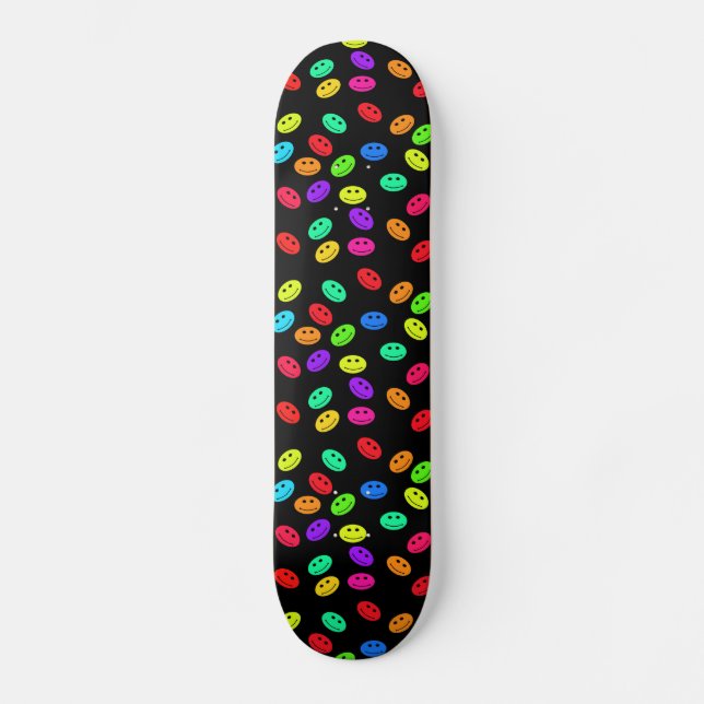 Smile Face Skateboard (Front)