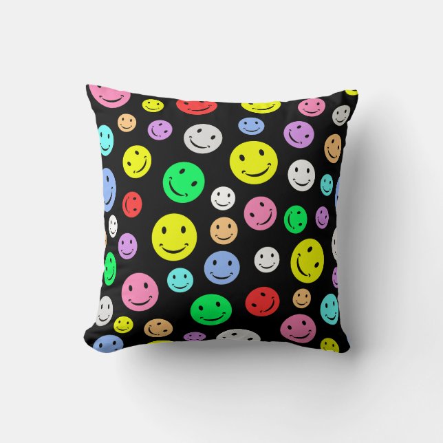 Smile Faces Cushion (Front)