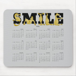 SMILE flexible pony calendar 2014 Mouse Mat